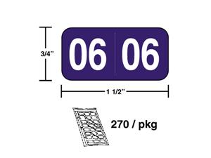 M-R0406LBEW - 06 Lt.Blue/White in pkg/270