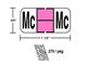 M-R3856MC - Pink/black MC pkg./270