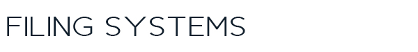 Filing Systems
