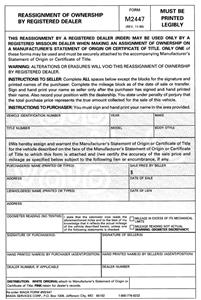 M2447 RIDER REASSIGNMENT