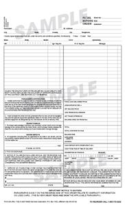 RETAIL BUYER ORD FORM W/Admin. Fee