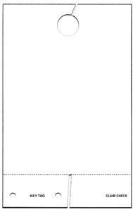 M-35-B - Service Dispatch Numbers Blank