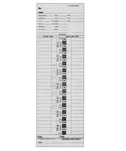 M-57 - Time Cards