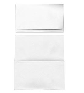 M-CPW-STOCK - Blank White Car Paper Wallets