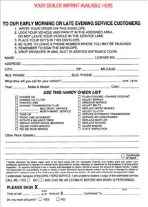 M-EBE-7170 - EARLY BIRD ENVELOPES