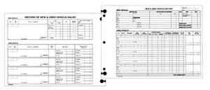 M-GM-532 - VEHICLE INVENTORY RECORDS