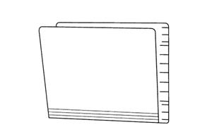 M-P24100-EXT - Automotive Service Blank Folders(301 blank)