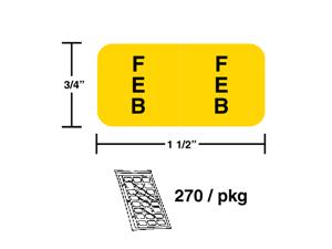 M-R15032F - Ringbook Sheets February Yellow