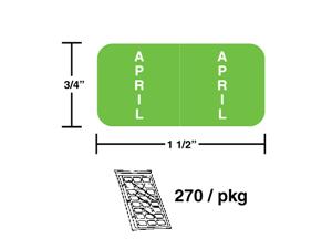 M-R15034A - Ringbook Sheets April Lt. Green