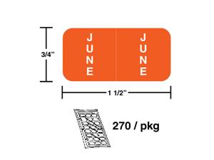 M-R15036J - June - Orange ringbook sheets (270 pkg)