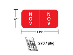 M-R15041N - Ringbooks Sheets November Red