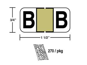 M-R3831B - Tan B pkg./270