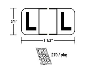 M-R3841L - White L pkg./270