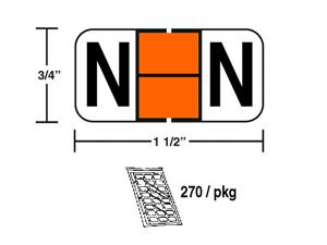 M-R3843N - Orange/Black N. pkg./270