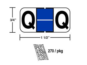 M-R3846Q - Blue/White Q pkg./270