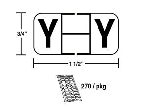 M-R3854Y - White/Black Y pkg./270