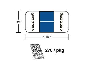 M-R603M - Blue/White Mercury Ringbook (270 Pk)
