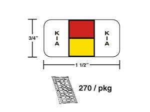 M-R639K - Red/Yellow Kia Ringbook (270pk)