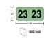 Year 2023 stickers in a roll # 3323
