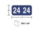 Year 2024 stickers in a roll # 3324
