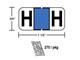 M-R3837H - Lt. Blue H pkg./270