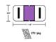 M-R3838I - Purple I pkg./270