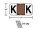 M-R3840K - Brown K- pkg./270