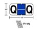 M-R3846Q - Blue/White Q pkg./270