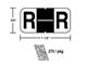 M-R3847R - Black/White R pkg./270