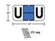 M-R3850U - Lt. Blue/Black U pkg./270