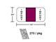 M-R620I - Fuchsia IMPORT Ringbook (270pk)