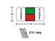 M-R629H - Green/Red Hyundai Ringbook (270pk)
