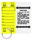 M-V1010 - VERSA KEY TAG YELLOW