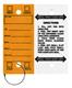 M-V1070 - Versa Key Tag Orange