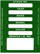 M-V-1120 - STOCK NUMBER DECALS GREEN